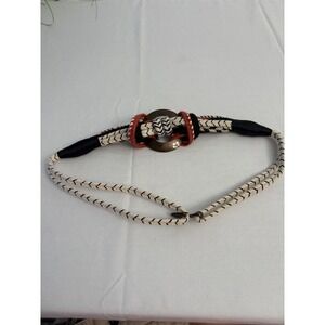 Zara Woven Rope Belt Boho Style Ring Buckle Cord hook Closure Women Accessories